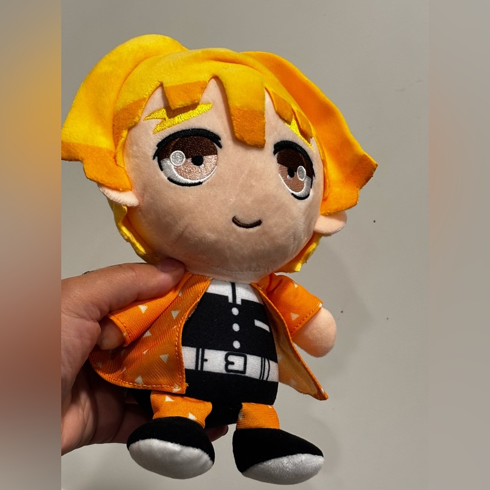 Demon slayer Orange Plush Toy